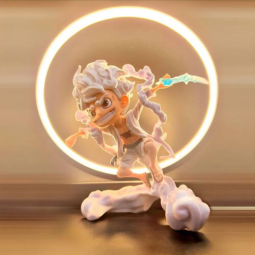 Anime Figure ONE PIECE Toys SD Nika Luffy 5th Gear Awake Fig