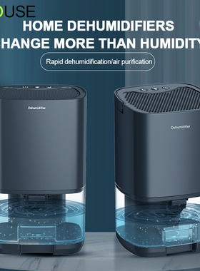 1000ML Dehumidifier Air Purifier 2 in 1 Portable Home Applia