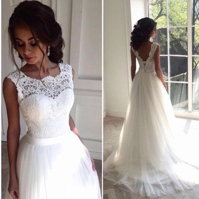 Vestido De Novias 2022 Wedding Dresses Lace Appliques Vestid
