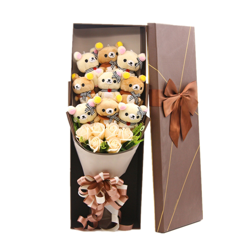 Hot Sale Cute Teddy Bear Stuffed Animal Plush Toy Cartoon Bo