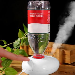 USB Portable Air Humidifier Bottle Aroma Diffuser LED Night