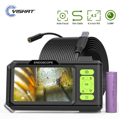 4.3 Inch IPS Screen Industrial Endoscope Camera HD1080P Car