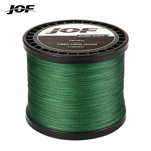 JOF 4 Strands Braided Fishing Line Multifilament 300M 500M 1