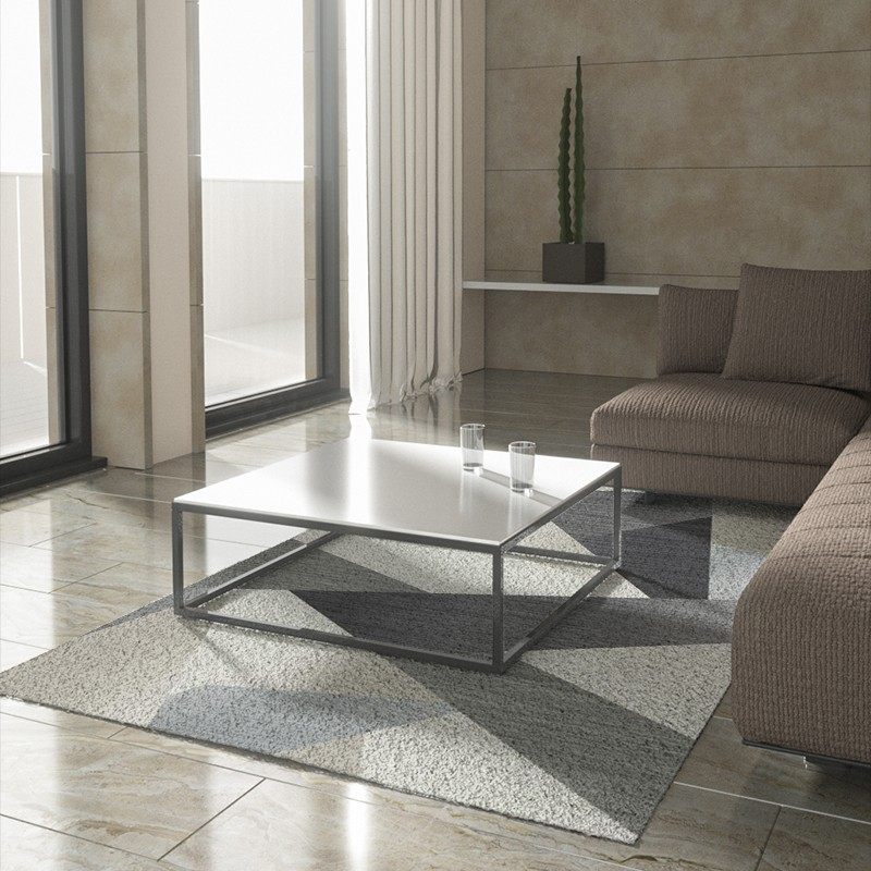 new gray and brown soft dense fluff home area rug simplicity