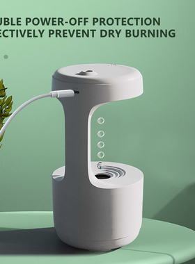 800ml Desktop Anti-gravity Humidifiers Silent Tabletop Fogge