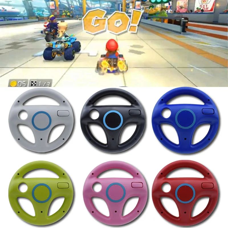 1pcs Mulit-colors Mario Kart Racing Wheel Games Steering Whe