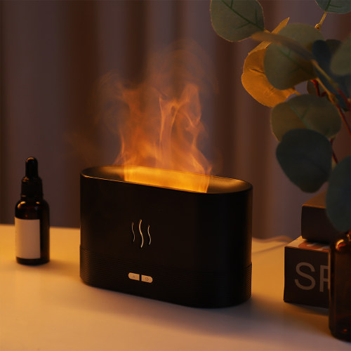 Flame Essential Oil Fragrance Diffuser Air Humidifier Aromat
