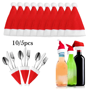 Christmas Chris Holder 10PC bag 2022 Tableware hat