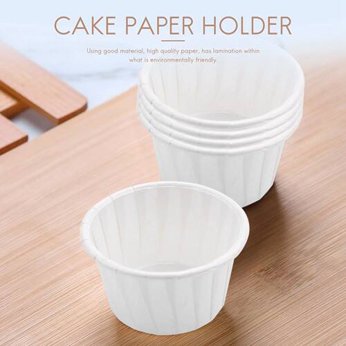100Pcs Paper Cup Nose Hair Face Hair Removal Wax Bean Contai