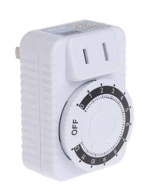 AC 220V 12 Hour Mechanical Wall Plug Switch Timer Socket Hom