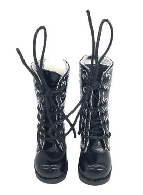 Tilda 3.2cm Doll Boots for Blythe Doll Toy,1/6  Leather Doll