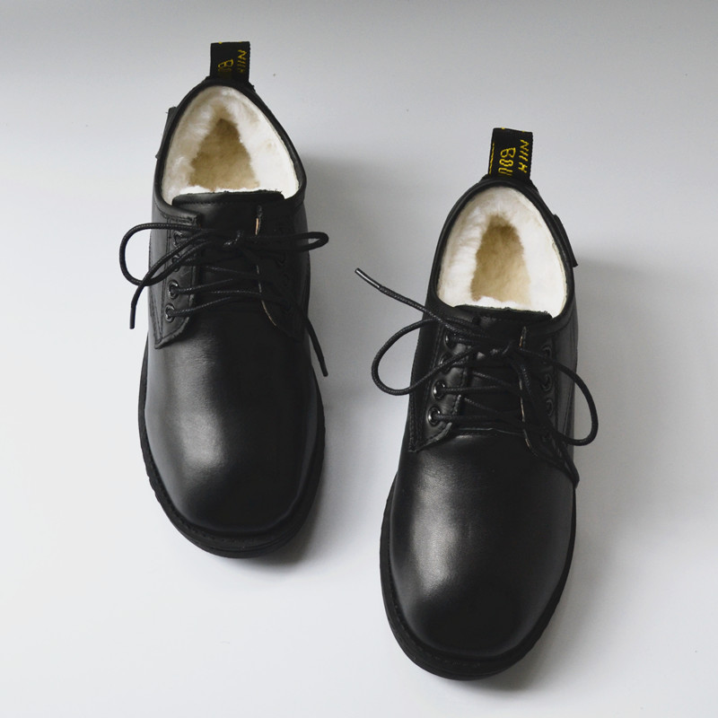 纯羊毛纯羊毛外贸防滑冬款工作鞋