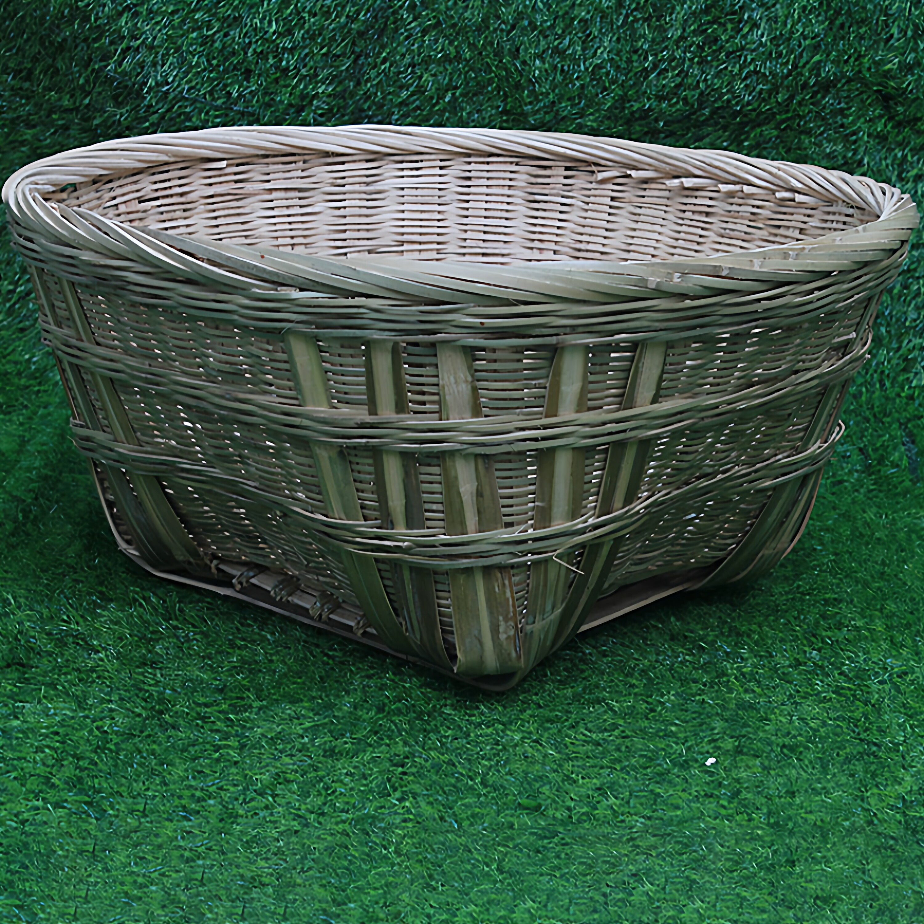 竹米箩篓竹编竹筐子挑竹箩筐制品