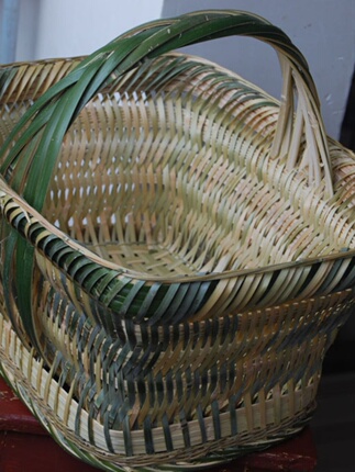Fruit woven storage basket, handmade, new collection