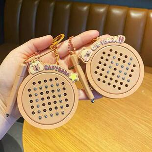 卡屁巴拉解压儿童玩具卡皮吧啦磁吸钢珠画板卡比巴拉书包挂件礼物