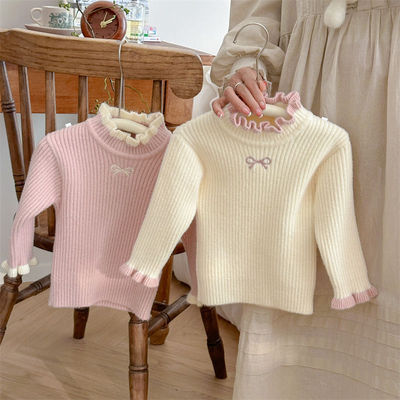 女童针织毛衣儿童洋气秋冬打底衫