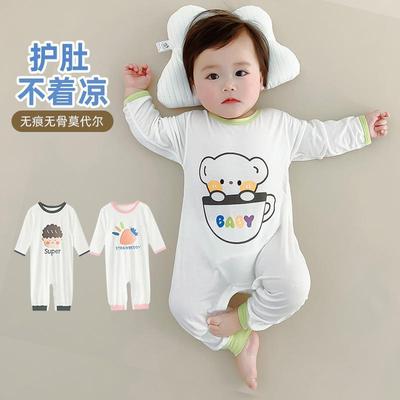 婴儿宝宝连体衣春季新款