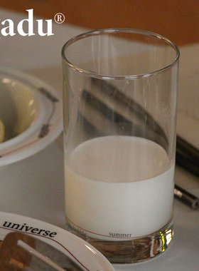 gadu简约设计直筒玻璃杯