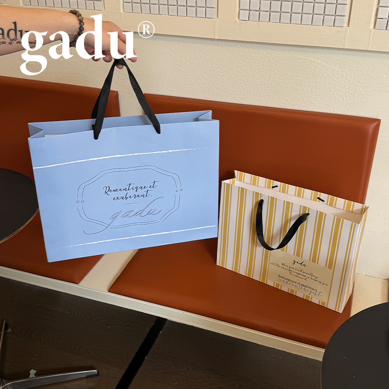 gadu原创设计插画礼品袋