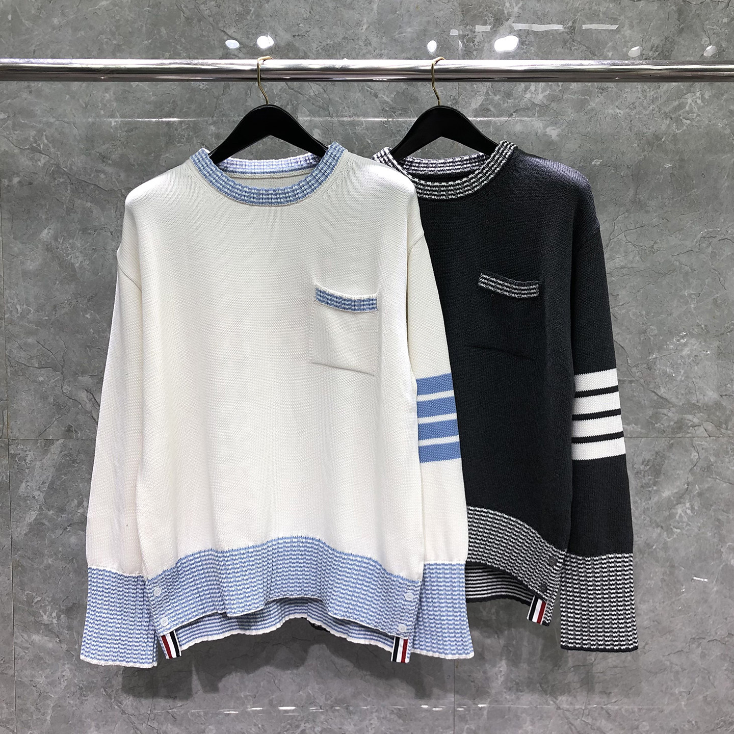tb女士后背小狗针织衫毛衣外套