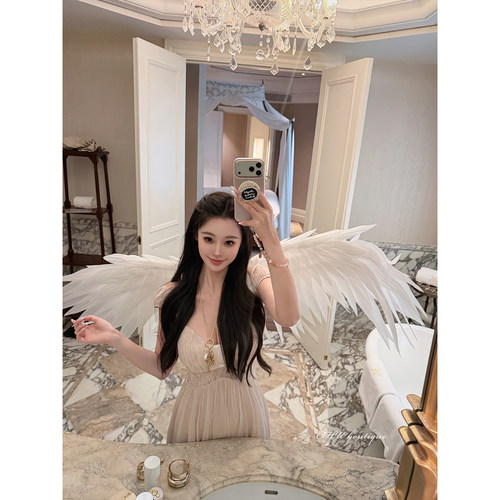 CHU小初/阿芙罗狄忒/唯美空灵的女神长裙 很重工 还原秀场版