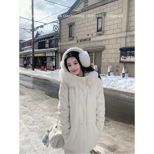 【清仓】lp雪服！人气返场&新增粉色 面料毛领全定染 重工外套