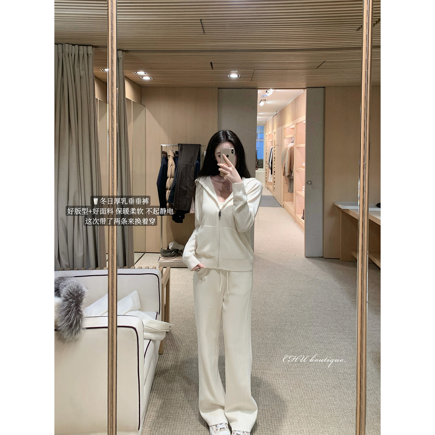 12/20  厚乳垂垂裤/巨实用 好面料好版型 细腻软糯休闲裤