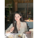 CHU小初 呼吸感天丝～盛夏日常搭子 防晒暗纹衬衫