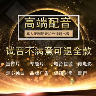 外语配音英语日语韩语泰语越南语西班牙语阿语俄语葡语法语德语