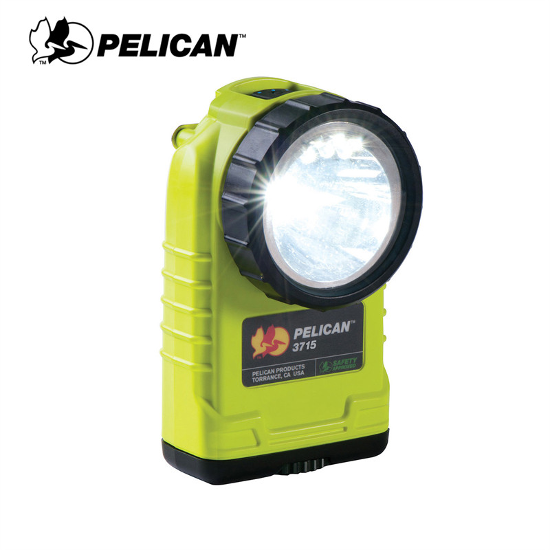 进口正品美国Pelican派力肯3715 3765防爆LED消防手电筒