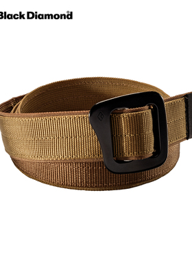 进口美国Black Diamond黑钻BD户外男女宽尼龙腰带D3I5 M4Q2