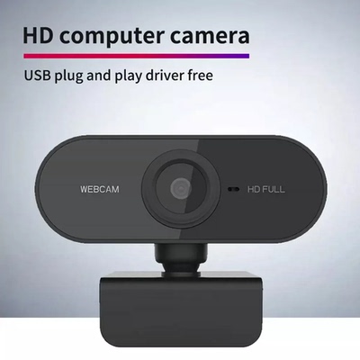 1080P  HD Webcam with Mic Rotatable PC Desktop Web Camera