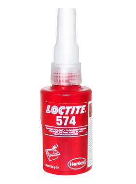 乐泰574胶水厌氧型平面密封胶法兰垫片金属密封胶50ML