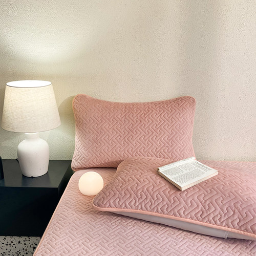 牛奶绒乳胶暖垫冬季加厚