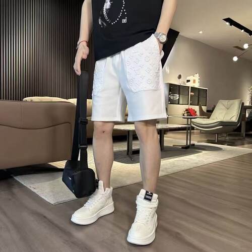 2026夏季轻奢痞帅五分短裤