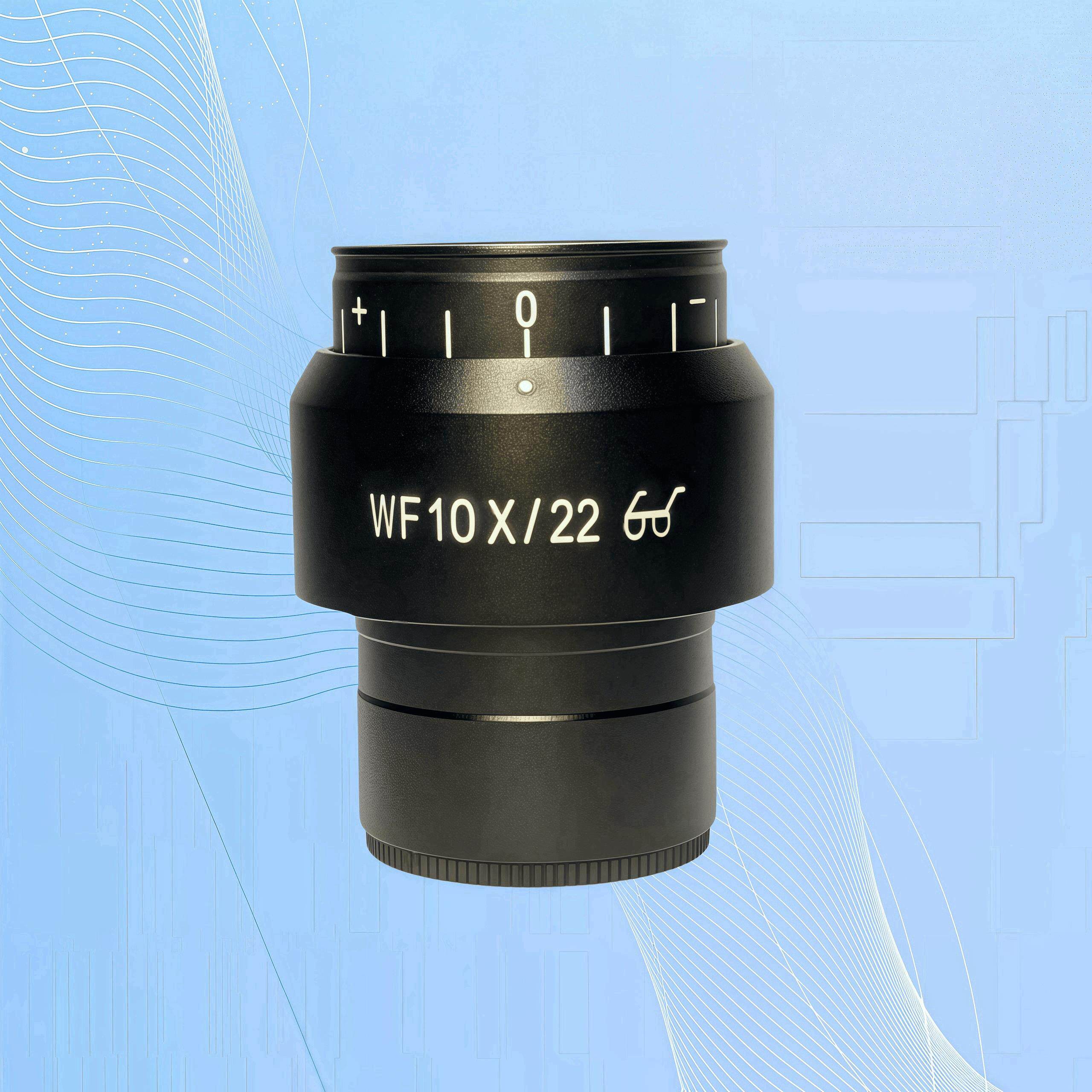 体视显微镜WF10X/22、23、24高眼点视度可调广角目镜接口30MM