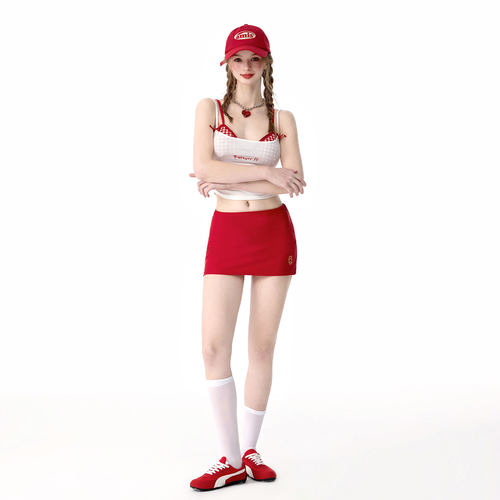 【假面猫】活力显白少女风泳衣