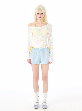 假面猫 泰国比基尼泳衣女绝美泡温泉分体防晒罩衫海边度假bikini