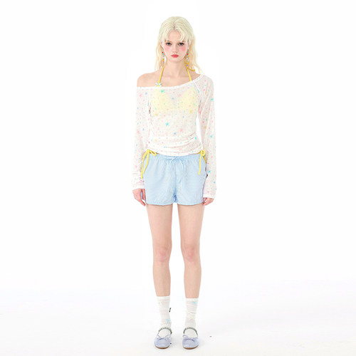 【假面猫】多件套少女泳衣