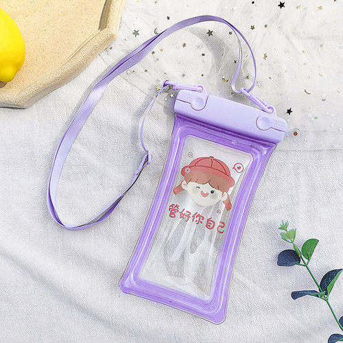 密封潜水透明游泳漂水上乐园触屏