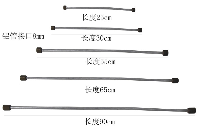 850燃气烤鸭炉配件铝管24图片