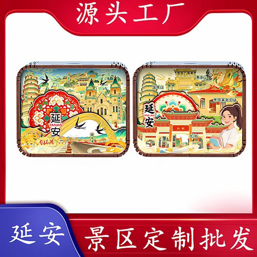 延安宝塔山音乐盒手工定制纪念