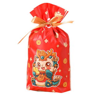 2026新年糖果礼品包装袋兔耳朵袋子曲奇饼干食品幼儿园小包装袋子