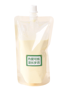 淡奶油分装袋液体豆浆自封袋子