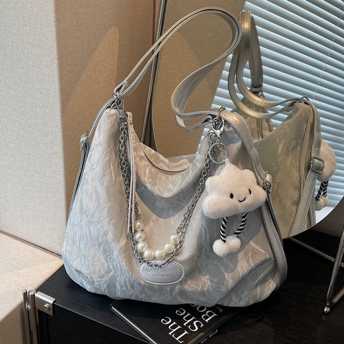 高级感三用双肩腋下通勤托特包