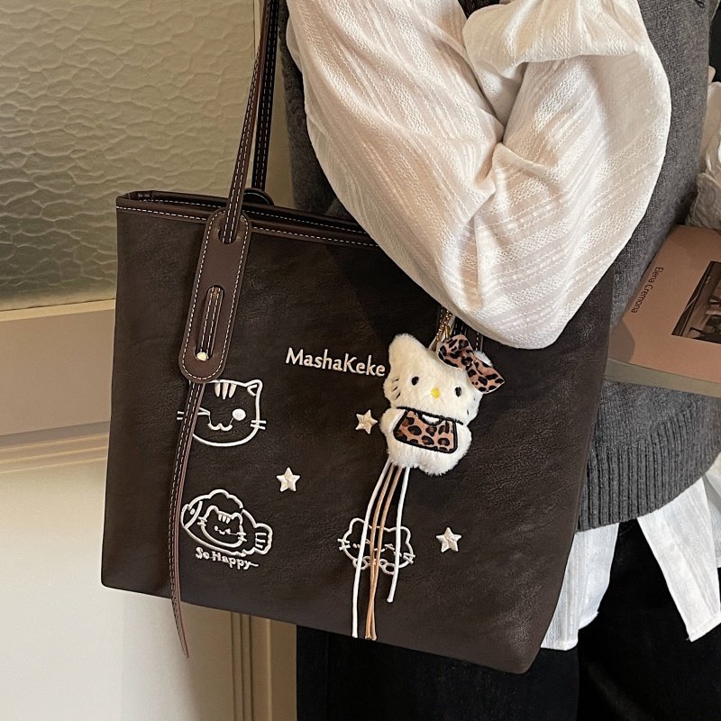 时尚设计感大容量包包女式新款小众百搭通勤上班托特包女士单肩包,箱包皮具/热销女包/男包,通用款女包,淘宝优惠券,粉丝福利购,淘宝优惠卷