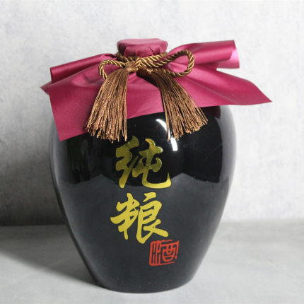 5斤装陶瓷酒瓶土陶酒坛子家用密封泡酒瓶子酒罐酒坛酒壶纯粮食酒