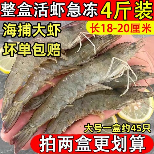 盐冻大号海虾顺丰包邮