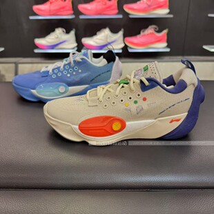 YKBV048 全城13专业实战运动鞋 李宁儿童篮球鞋 男大童2025夏新款