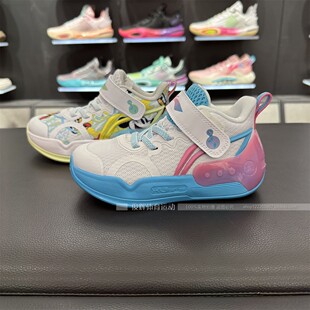 2023夏季新款李宁童装 驭帅16童鞋男小童幼童篮球鞋运动鞋YKNT066